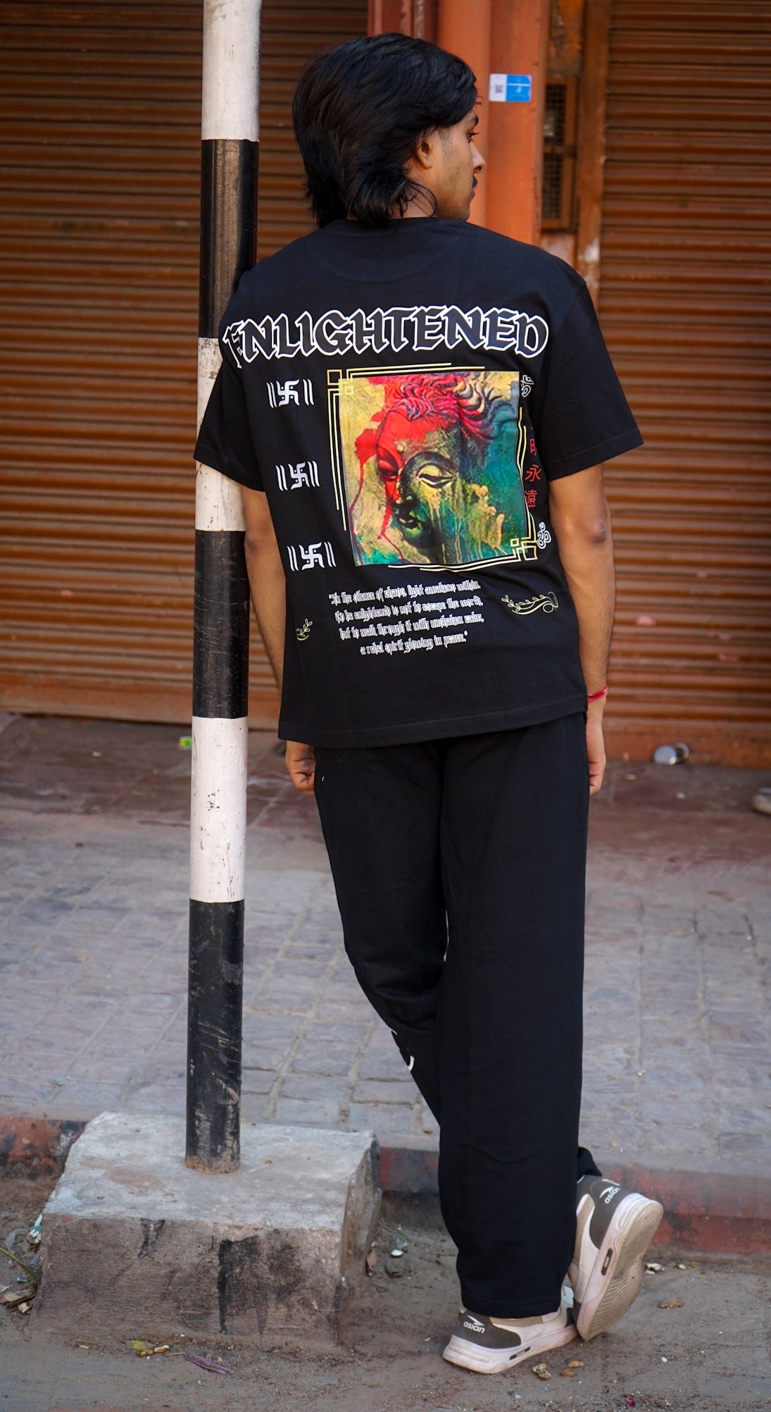 Enlightened "Eternal Light" Oversized Tee