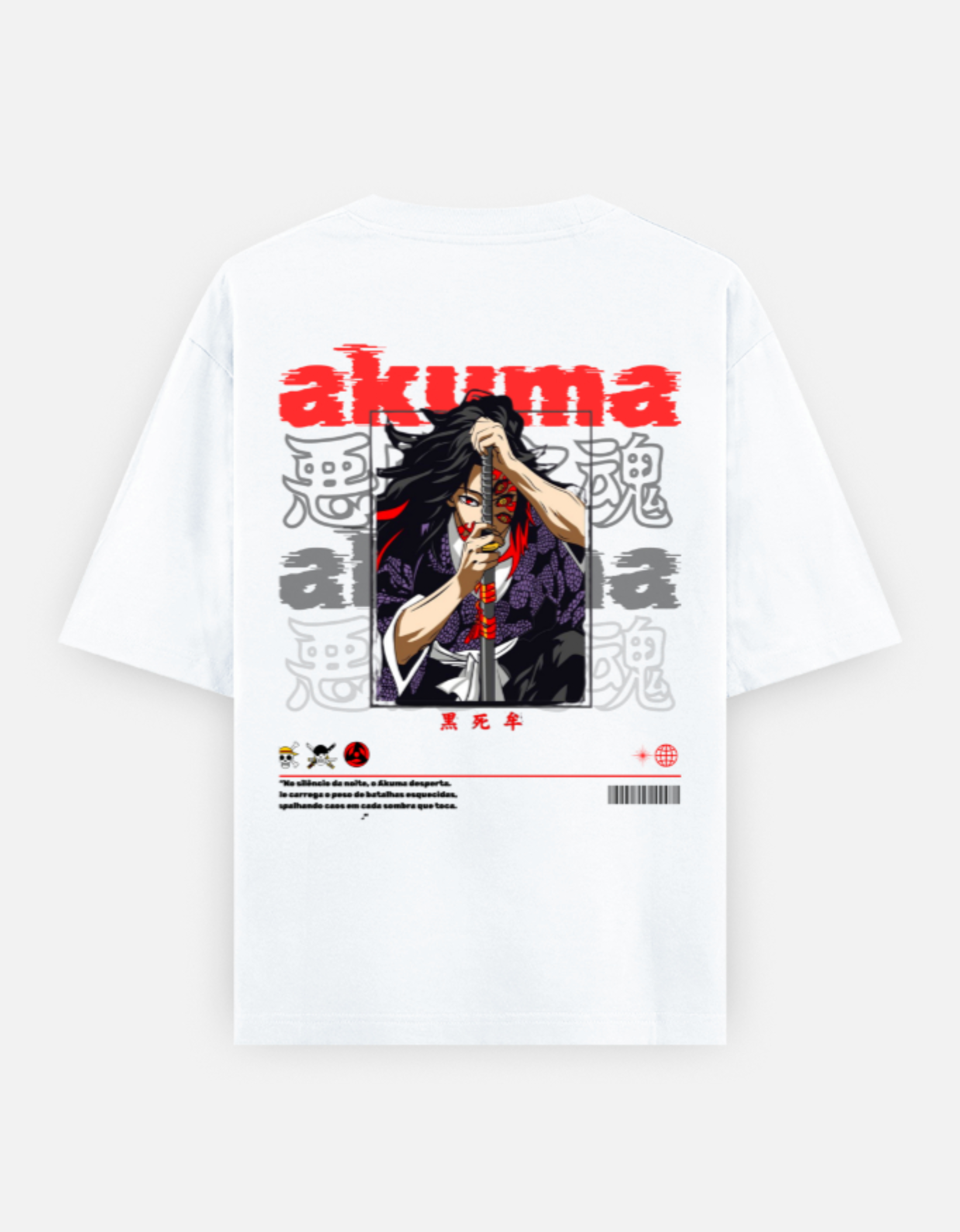 Akuma "Samurai Spirit" Oversized Tee