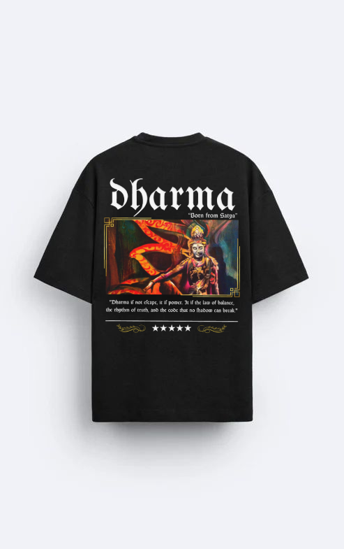 Dharma – Born from Satya Oversized T-Shirt