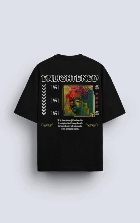 Enlightened "Eternal Light" Oversized Tee
